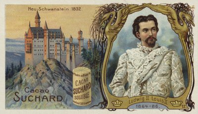 Koning Ludwig II van Beieren en Kasteel Neuschwanstein door European School