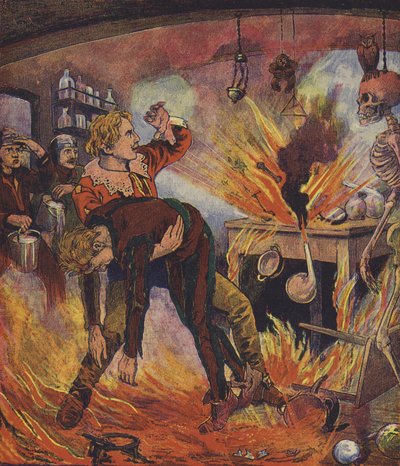 Klaus Störtebeker (kleurenlitho) door European School