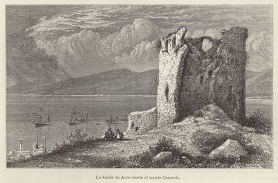 De baai van Akko vanaf de berg Karmel door European School