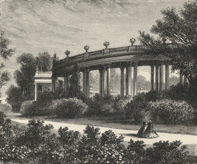 De colonnade in Potsdam door European School
