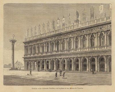 Libreria Vecchia op het Piazza San Marco in Venetië door European School