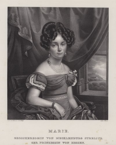 Marie, Groothertogin van Mecklenburg-Strelitz door European School