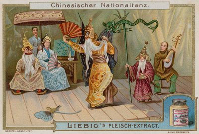 Nationaal dansen van China door European School