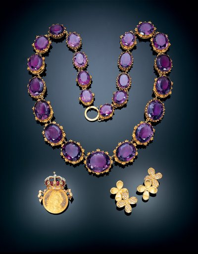 Ketting, ca. 1870 door European School