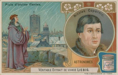 Nicolaus Copernicus en een vallende sterrenregen door European School