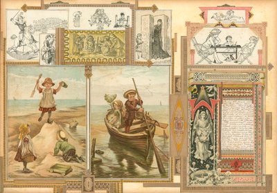 Pagina uit Sammelsurium Deel II (gedrukt materiaal) door European School