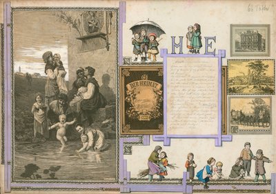 Pagina uit Sammelsurium Deel IV (gedrukt materiaal) door European School