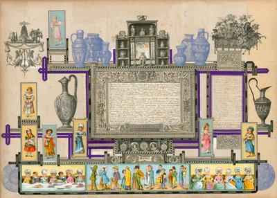 Pagina uit Sammelsurium Deel IV (gedrukt materiaal) door European School