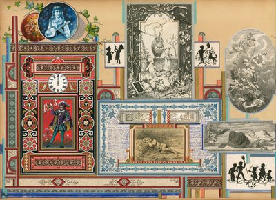 Pagina uit Sammelsurium Deel IX (gedrukt materiaal) door European School