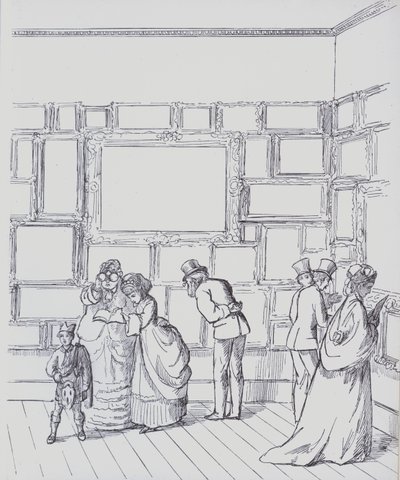 Pagina uit boek om een persoonlijke verzameling van wapenschilden en monogrammen te bewaren door European School