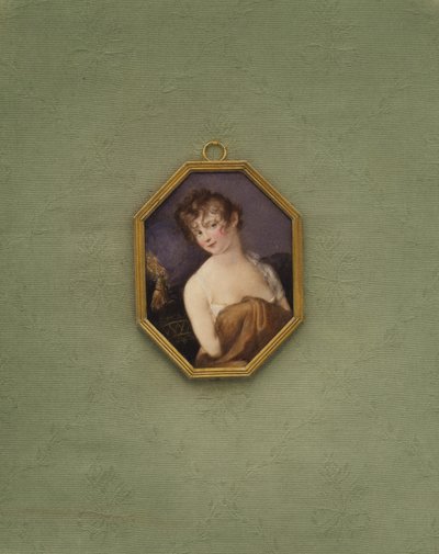 Portret van een onbekend meisje door European School
