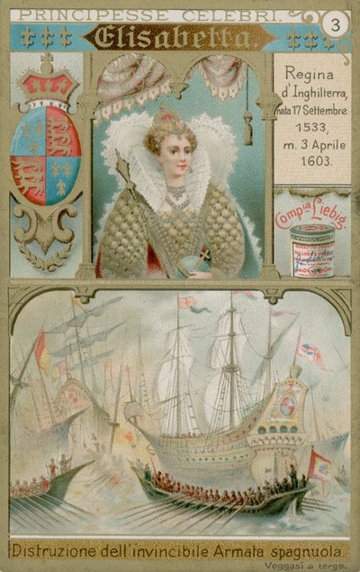 Koningin Elizabeth I door European School