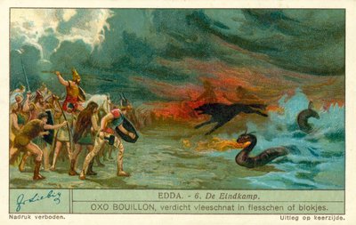 Ragnarok (chromolitho) door European School