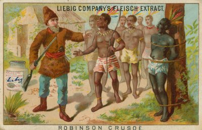 Robinson Crusoe: Gevangenneming van een Inheemse door European School