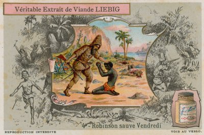 Robinson Crusoe met Vrijdag door European School