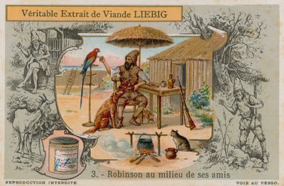 Robinson Crusoe met al zijn vrienden door European School