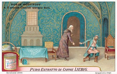 Scène uit de opera Boris Godunov van Modest Moessorgski door European School