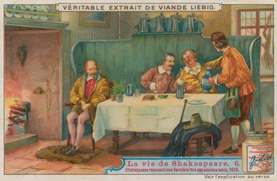 Shakespeare ontvangt zijn oude vrienden voor de laatste keer door European School
