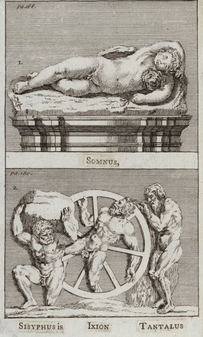 Somnus, Sisyphus, Ixion, Tantalus door European School