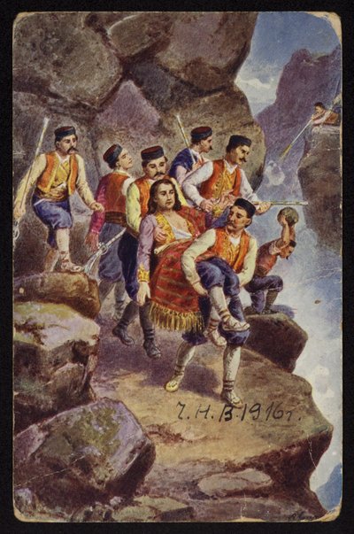 De dood van de Voivode (rebellenleider) door European School