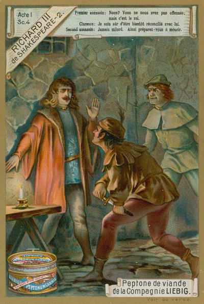 De hertog van Clarence en zijn moordenaars, Act I, Scene IV uit 