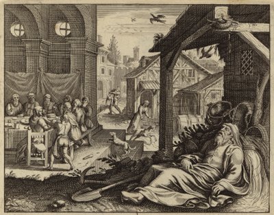 Tobit verblind door mussenuitwerpselen door European School