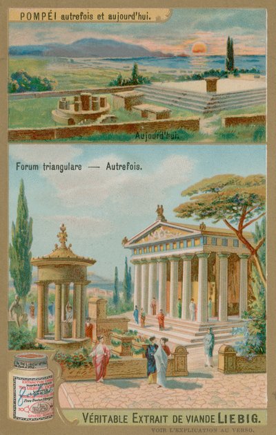 Driehoekig Forum van Pompeii door European School