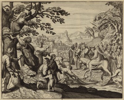 Triomfantelijke intocht van Jezus Christus in Jeruzalem door European School