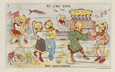 Onderwaterbal in het jaar 2000 door European School