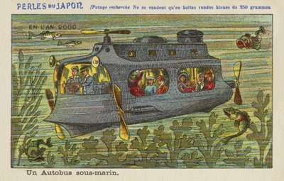 Onderwaterbus in het jaar 2000 door European School