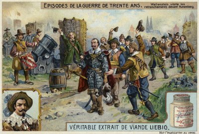 Wallenstein bezoekt de verschansingen voor Neurenberg, 1632 door European School