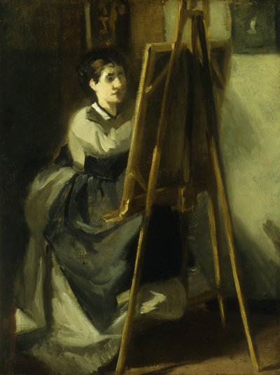 De Jonge Leerling, ca. 1870 door Eva Gonzalès