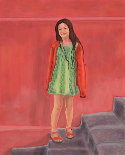 Meisje in San Miguel (digitale kunst) door Evan Sklar