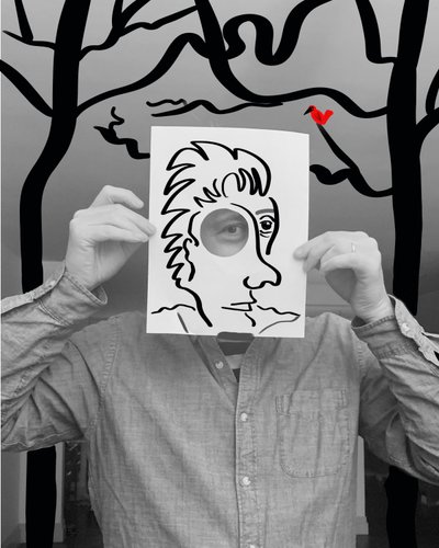 Ander Zelfportret door Evan Sklar