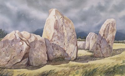 Stenen van Castlerigg, Cumbria door Evangeline Dickson