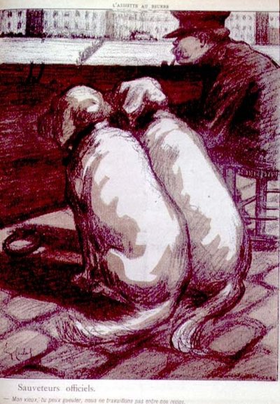 De Officiële Redders, "Mijn oude man, je mag schreeuwen, maar we werken niet tijdens etenstijd", p.1183 uit 
