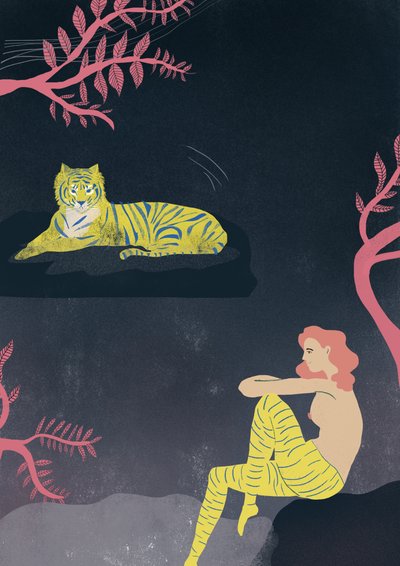 Ik en mijn tijger door Ewelina Skowronska
