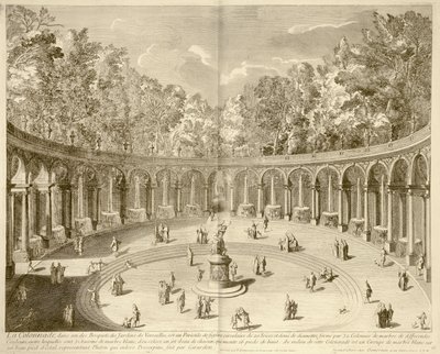 La Colonnade, Versailles, c.1715 door F. (after) Delamonce