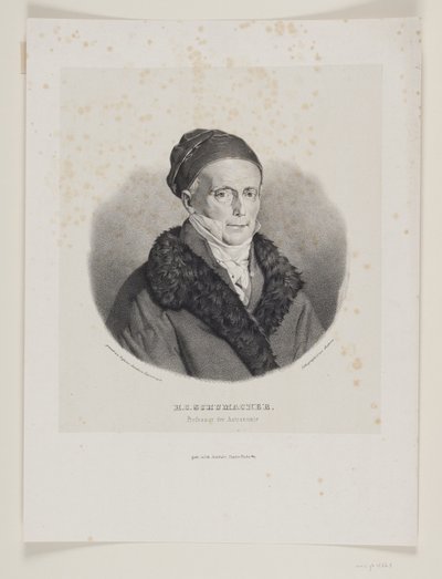 Heinrich Christian Schumacher door F. Ausborn