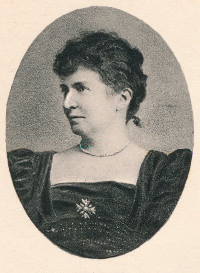 Lady Halle, ca. 1880, 1895 door F. Jenkins Heliog