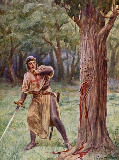 La Gerusalemme Liberata door Torquato Tasso: Canto XIII, stanza 41 door Fabio Fabbi