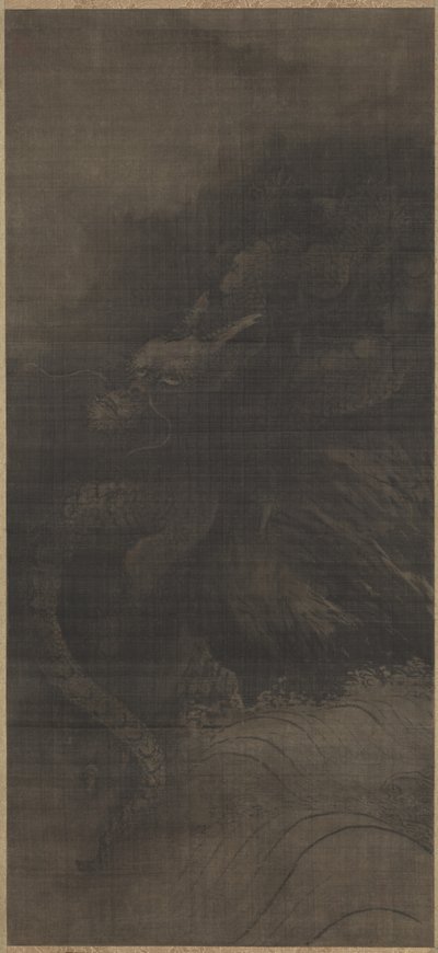 Draak, Tijger, c. 1250-1279 door Fachang Muqi