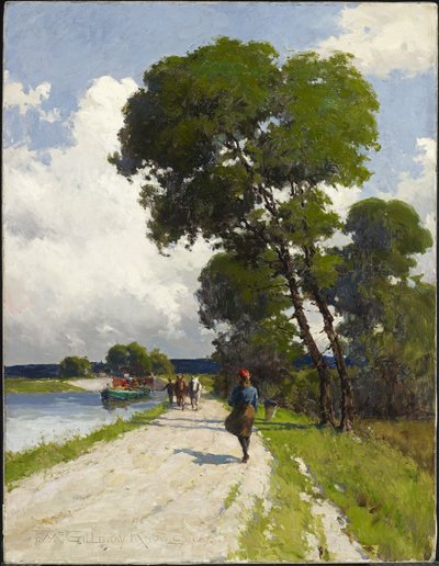 Een winderige dag, 1903 door Farquhar McGillivray Knowles