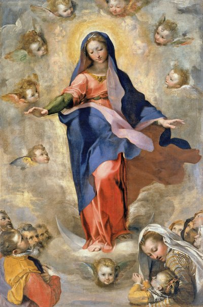 Onbevlekte Ontvangenis, ca. 1575 door Federico Fiori Barocci or Baroccio