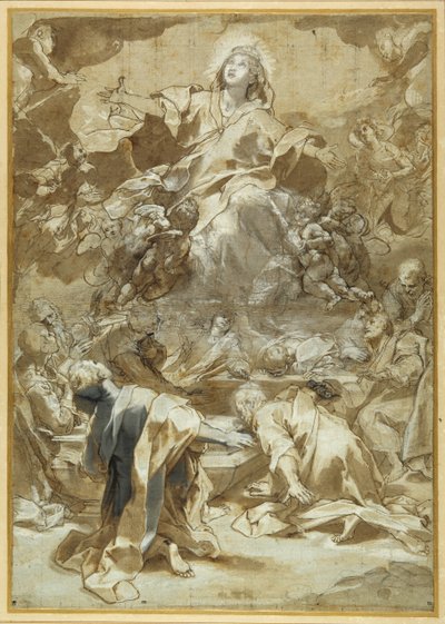 De Tenhemelopneming van de Maagd Maria door Federico Fiori Barocci or Baroccio