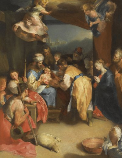 De besnijdenis van Christus door Federico Fiori Barocci or Baroccio