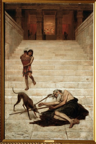 De opstanding van Lazarus door Fedor Andreevich Bronnikov