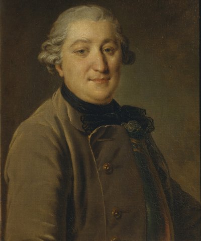 Portret van graaf Ivan Grigoryevich Orlov 1738-1791, tussen 1762 en 1765 door Fedor Stepanovich Rokotov