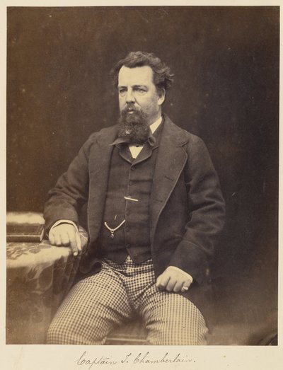 [Kapitein J. Chamberlain]. door Felice Beato