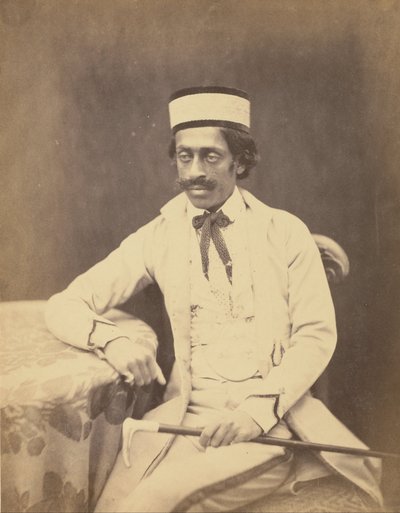 [Fyud-ud-Daulah van de Koninklijke familie Budh]. door Felice Beato